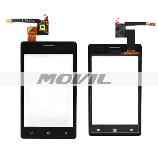 Sony Xperia go ST27i Black Glass Touch Panel Touch Screen with Digitizer Repair Replacement Part